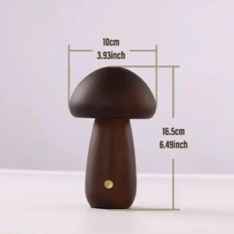 Charming Wooden Glow Lamp for Cozy Nights