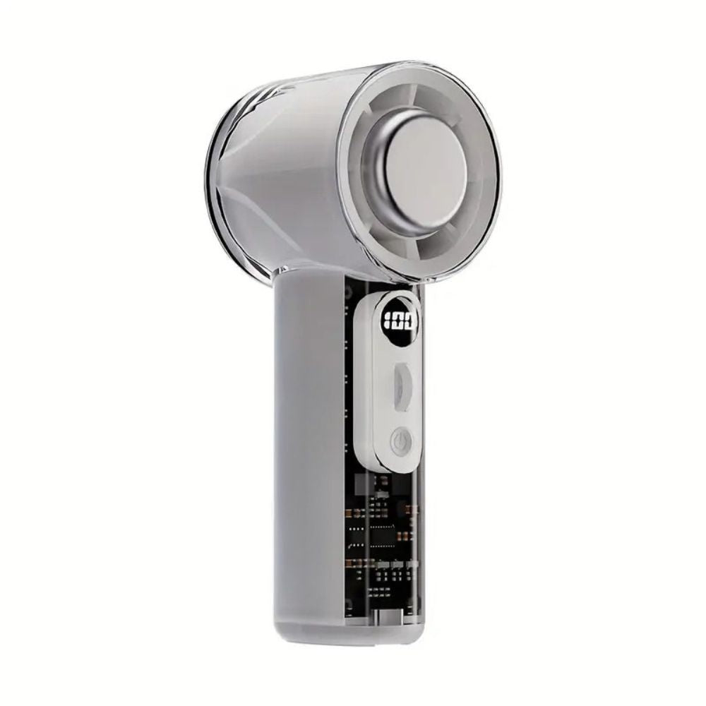 Portable Rechargeable Cooling Fan with Adjustable Speeds
