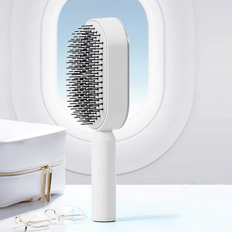 Effortless Clean Hair Comb for All Hair Types