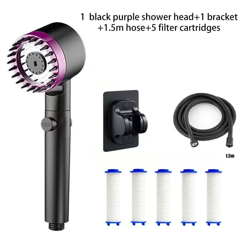 AquaRevive – High-Pressure Filter Shower Head with 3 Settings