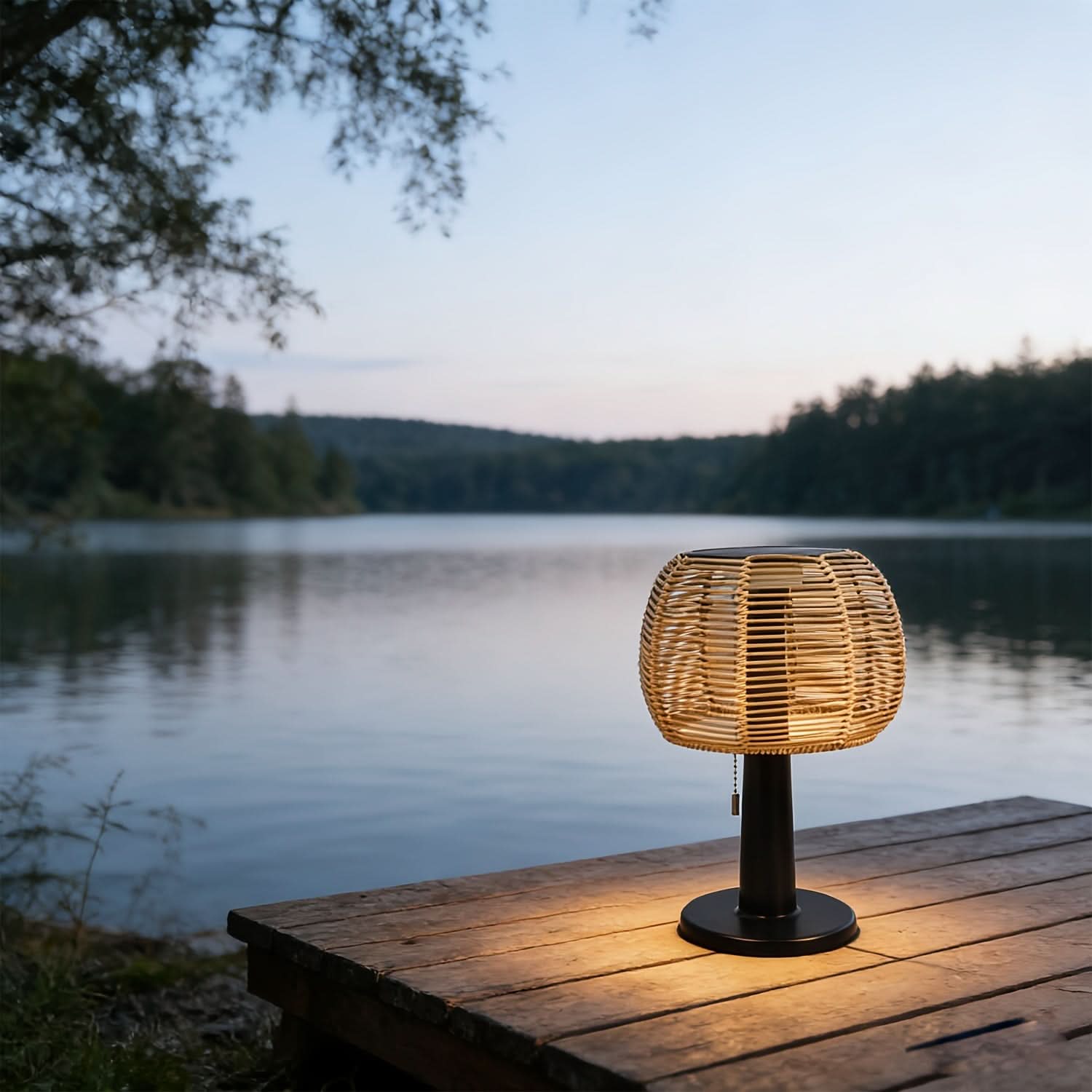 RadiantGlow – Vintage Solar Outdoor Lantern