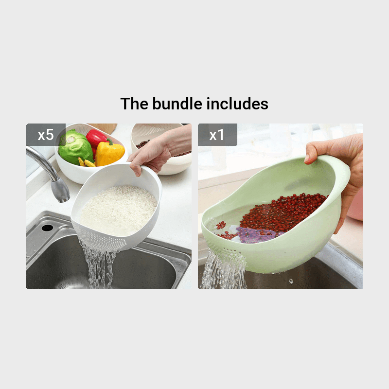 SmartClean - All-in-One Kitchen Washing and Draining Basket
