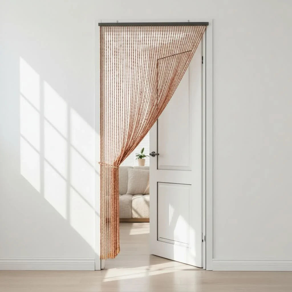 Elegant Oasis – Chic Privacy Curtain for Open Areas