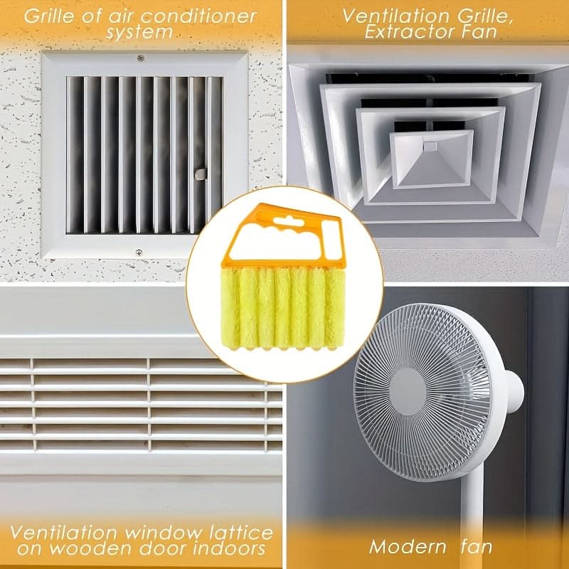 DustBuster Pro – Reusable Microfiber Brush for Windows & Blinds