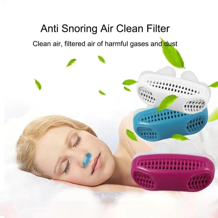Compact Sleep Aid Device for Effortless Snoring Relief
