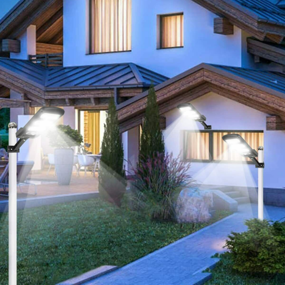 BrightGuard Solar Outdoor Driveway Light with Motion Sensor
