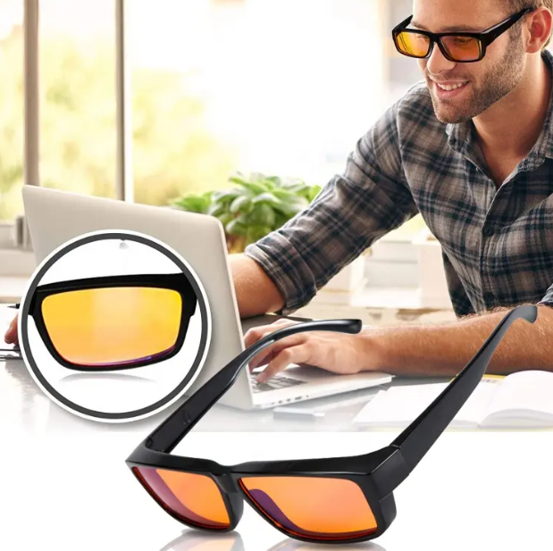 EyeGuard Pro: Ultimate Blue Light Blocking Glasses for Gamers