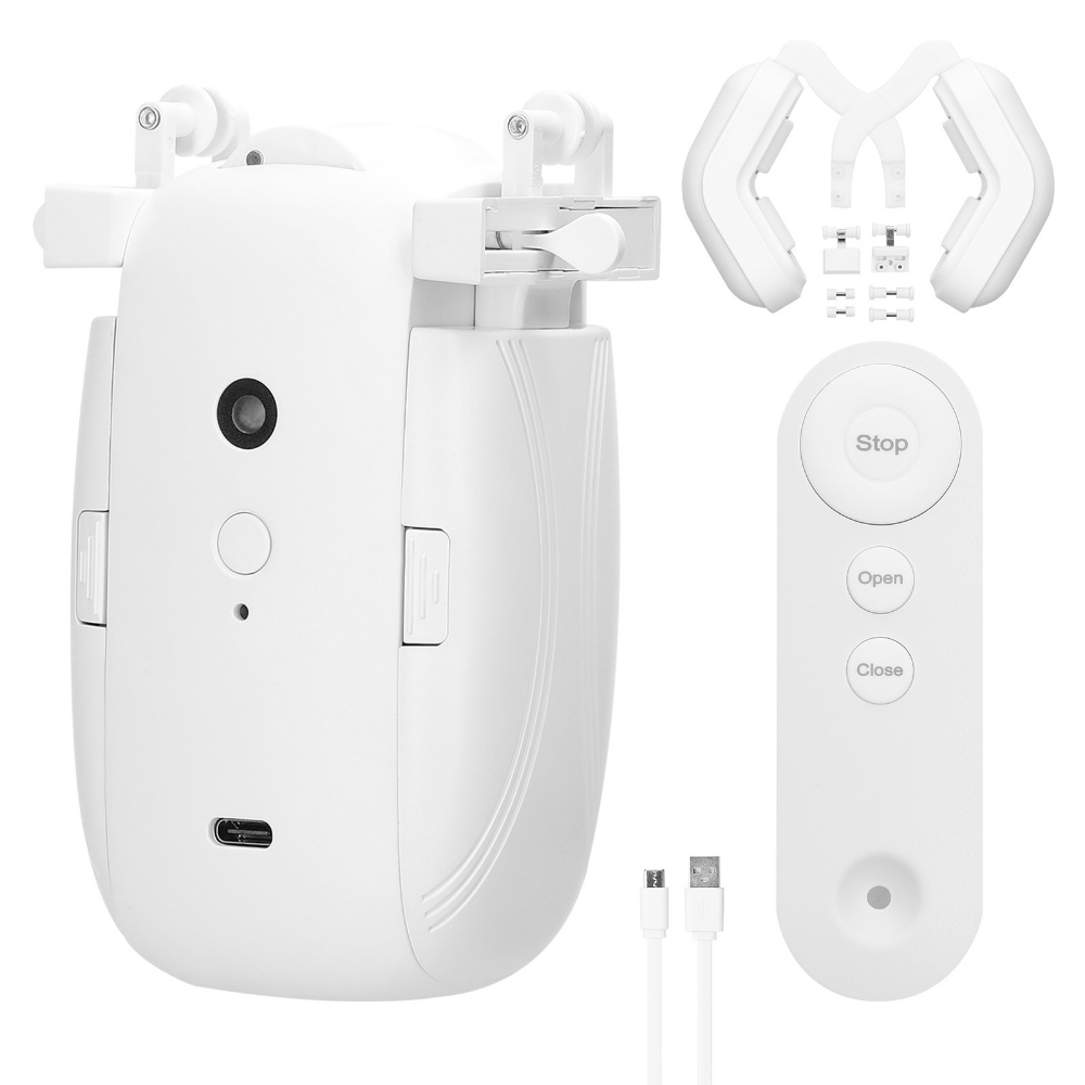 Smart Curtain Automation System with Remote Control