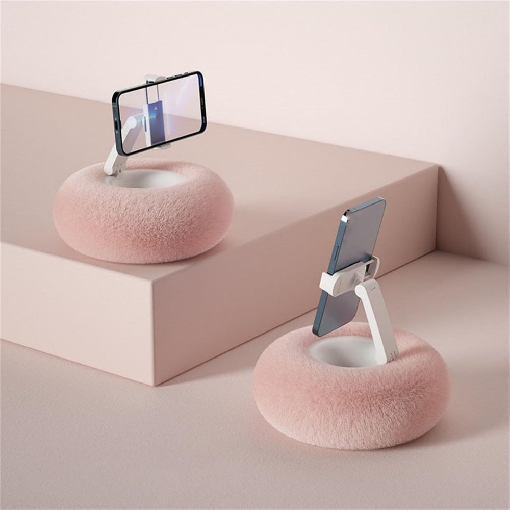Soft Comfort Phone Cradle with Snack Bowl Feature