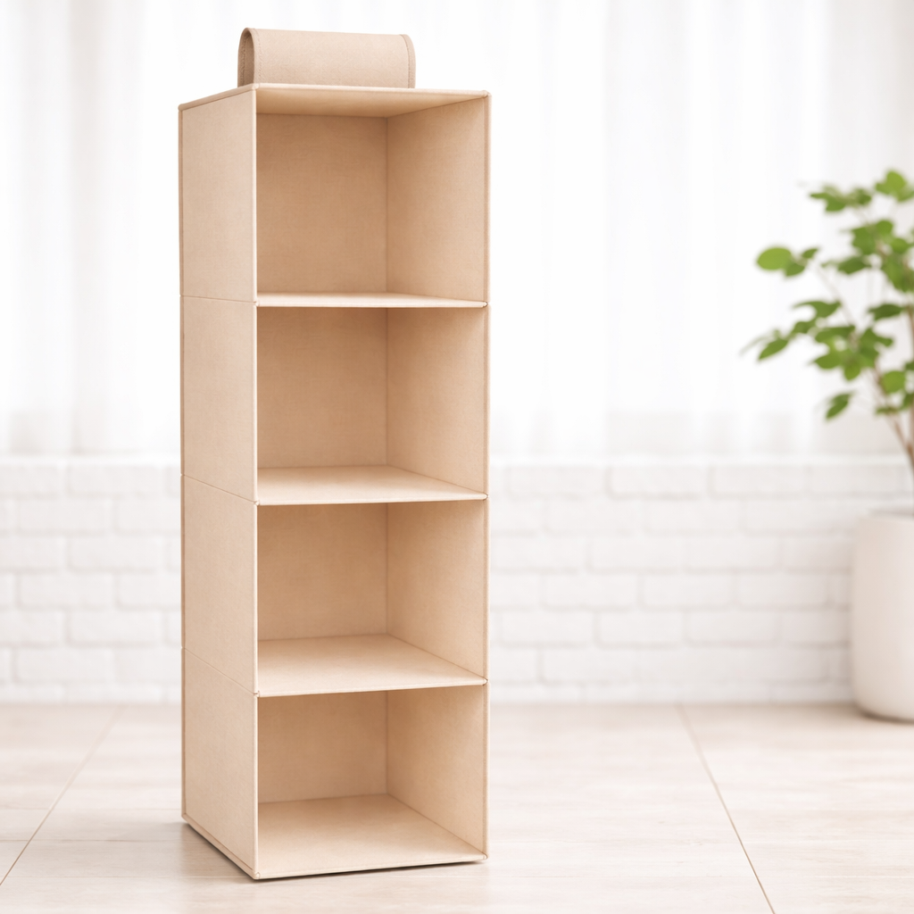 Versatile Fabric Storage Shelves for Clutter-Free Closets