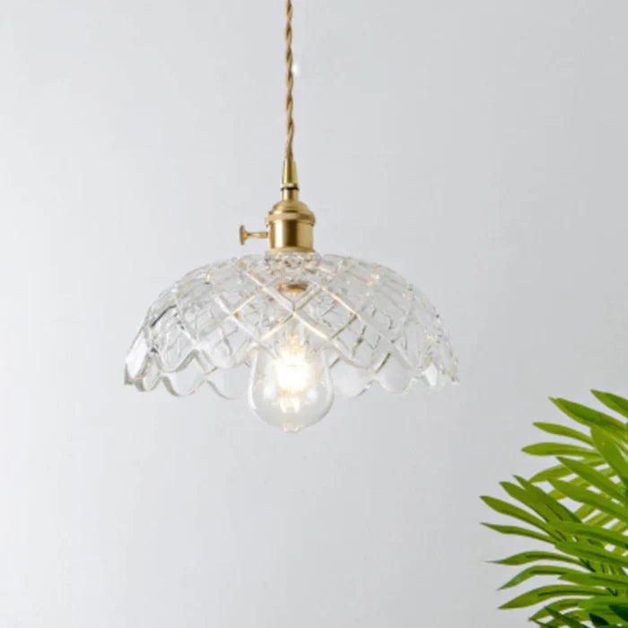Elegant Glass Hanging Light Fixture