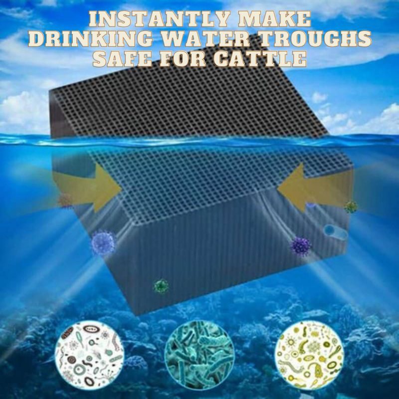 Eco-Friendly Water Purifier Cube for Livestock & Aquatic Life