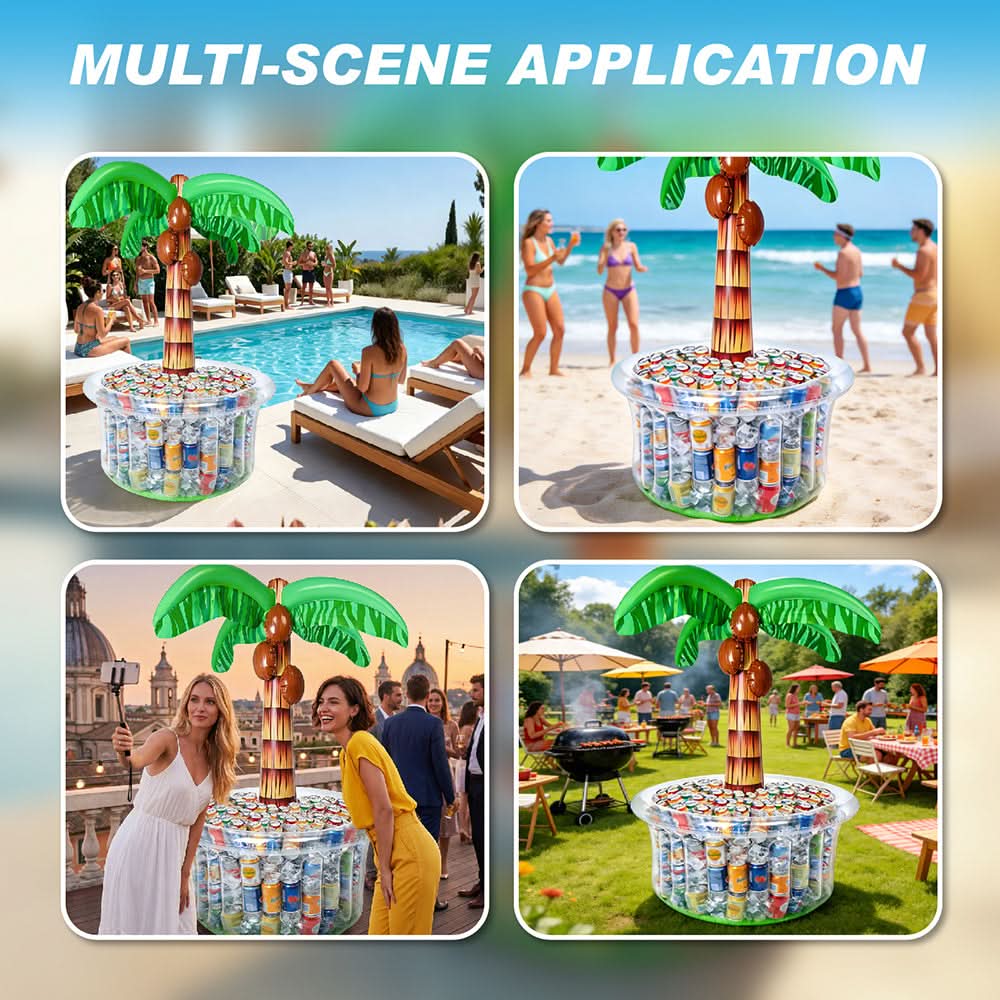 Tropical Oasis Inflatable Drink Chiller
