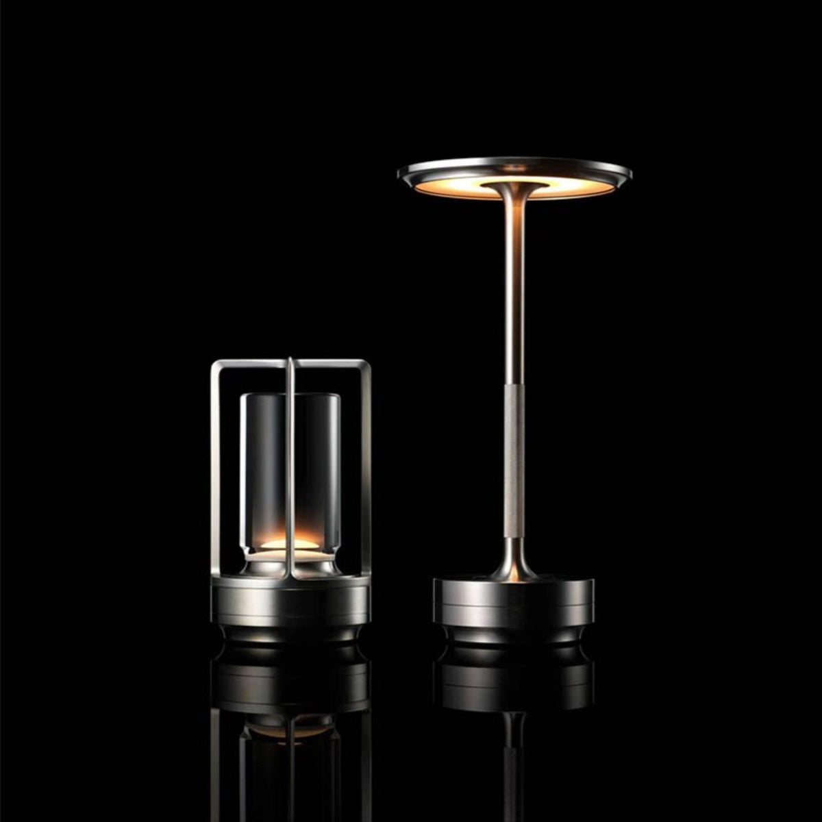 Touch-Controlled LED Table Lamp in Japanese Design - Zen Inspired