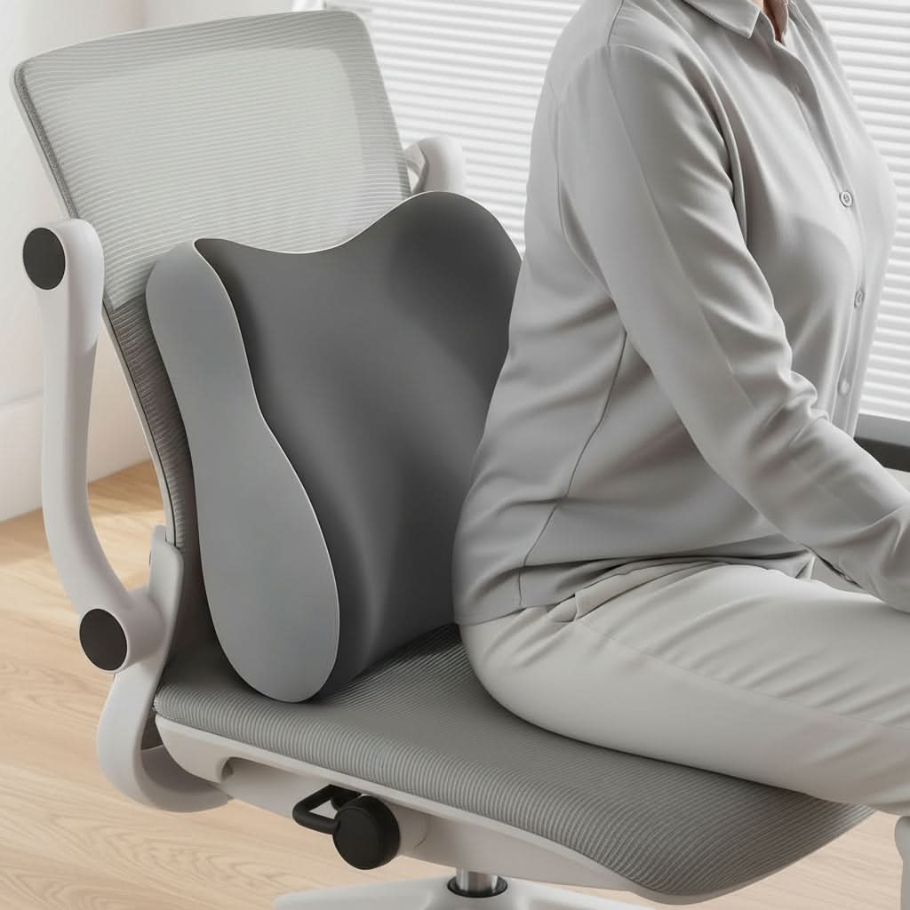ComfortEase – Travel-Friendly Back Support Cushion