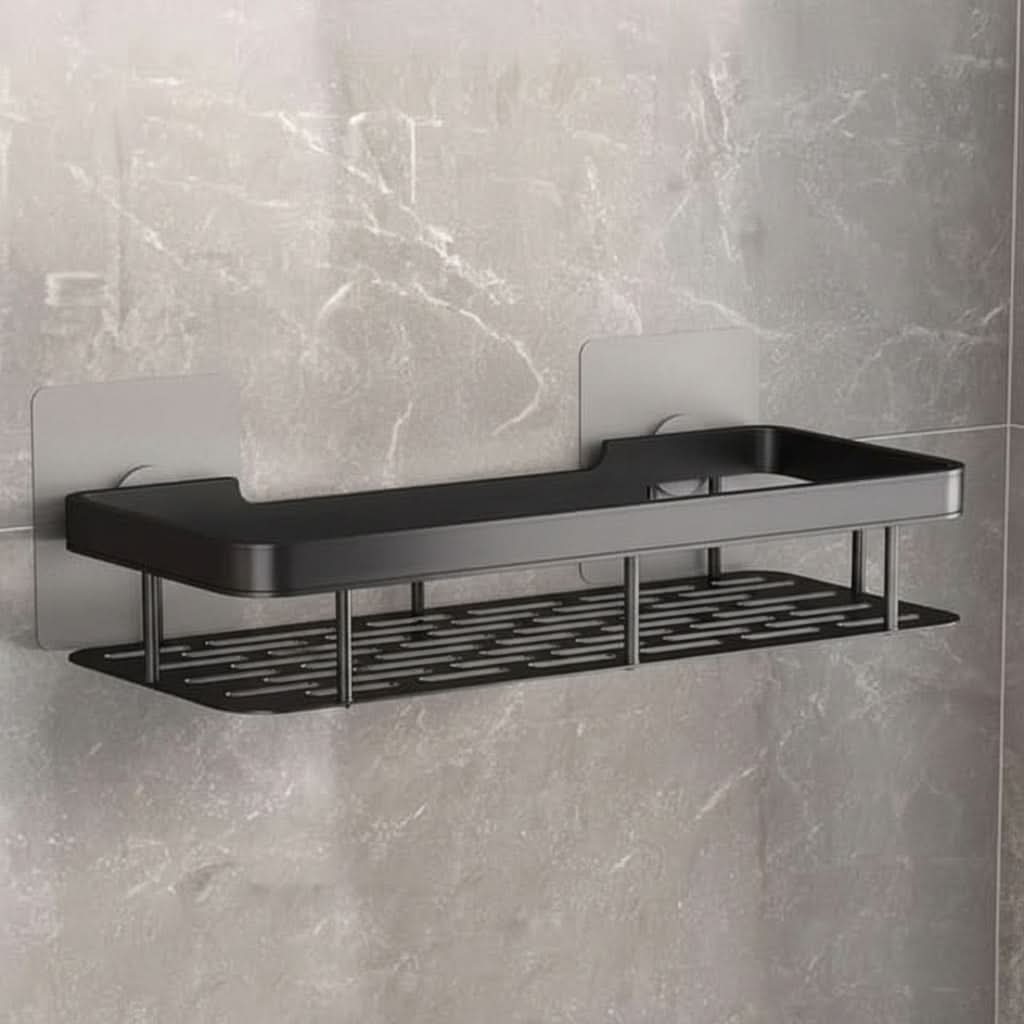 SleekWall – No-Drill Bathroom Shelf for Stylish Spaces