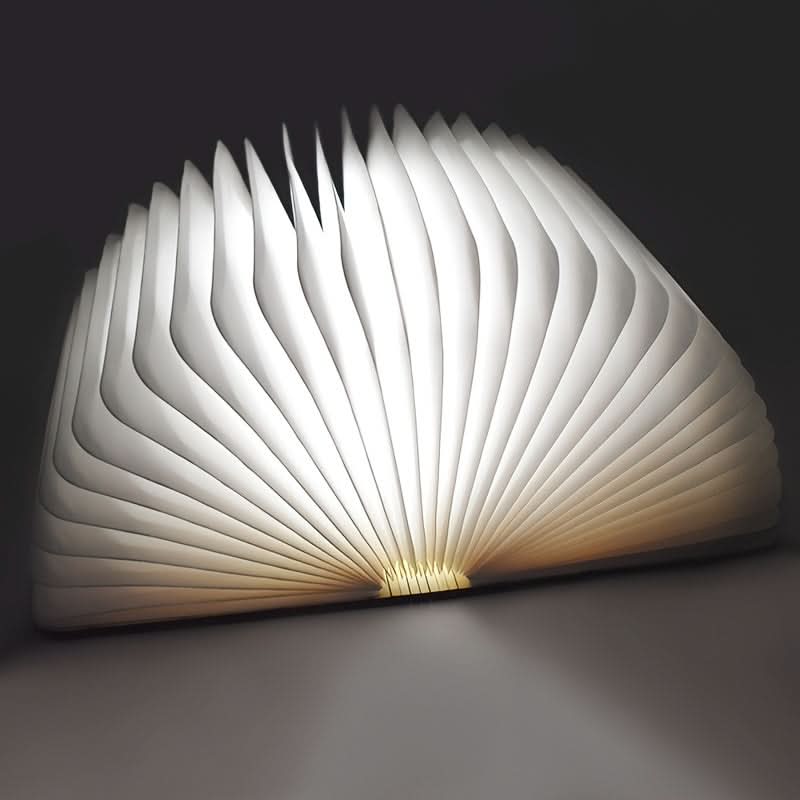 LumaFold – Portable Paper Night Light for Serene Spaces