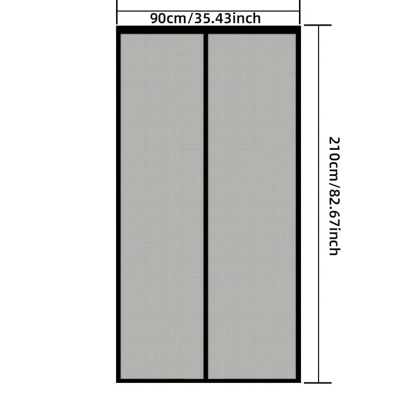 InsectGuard - Effortless Magnetic Mesh Doorway Screen
