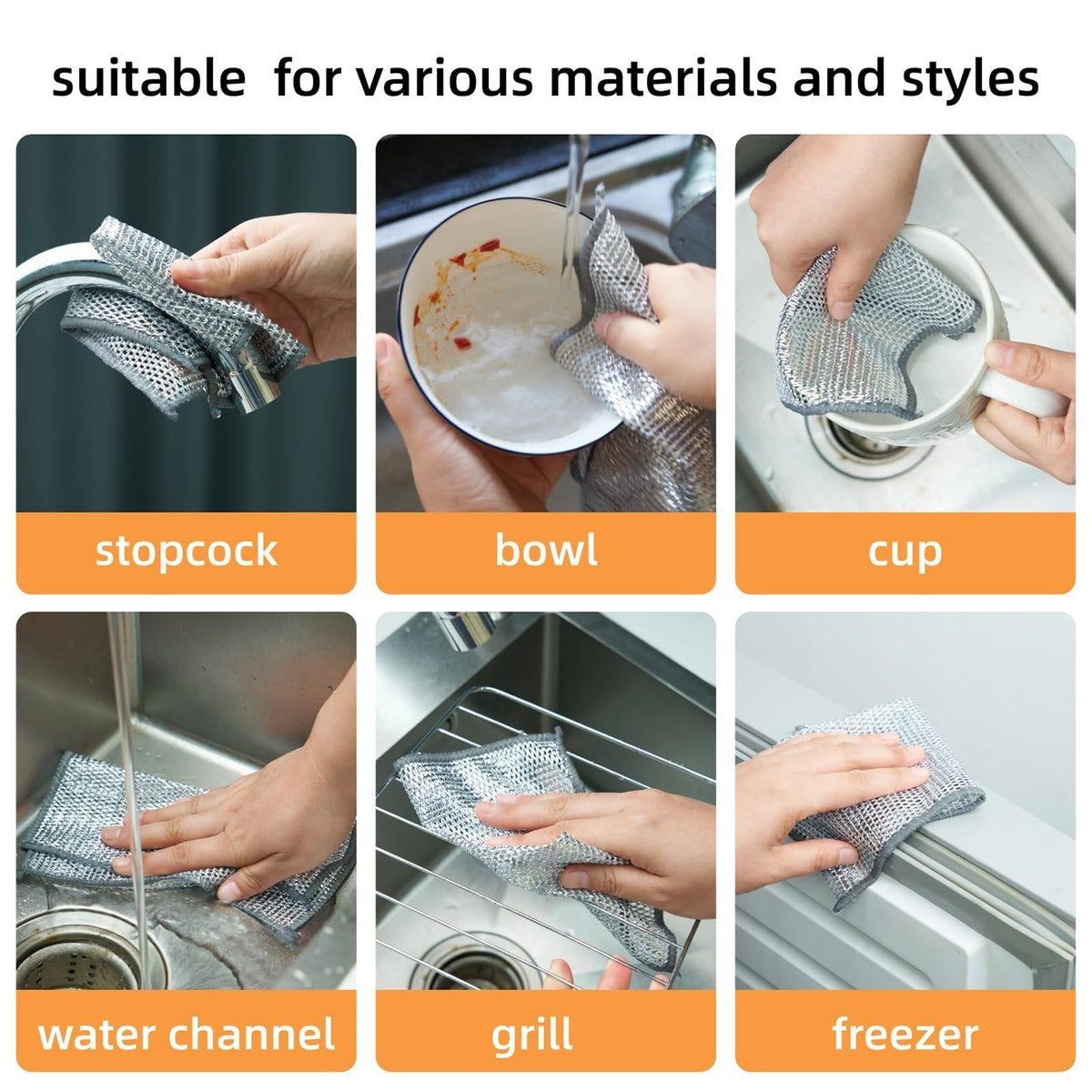 20 Durable Cleaning Cloths for Scratch-Free Shine