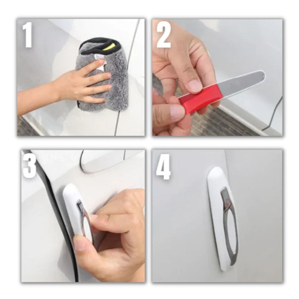 4-Pack Vehicle Door Guard Strips