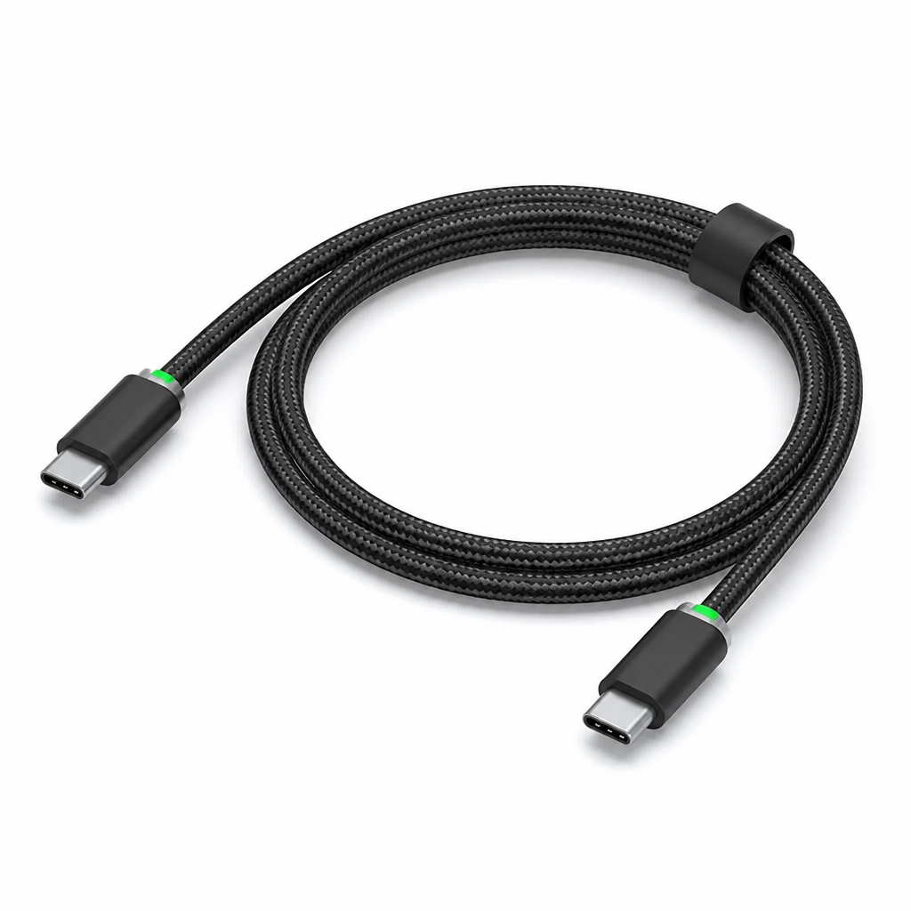 Braided Fiber USB-C Cable (C-C & A-C)