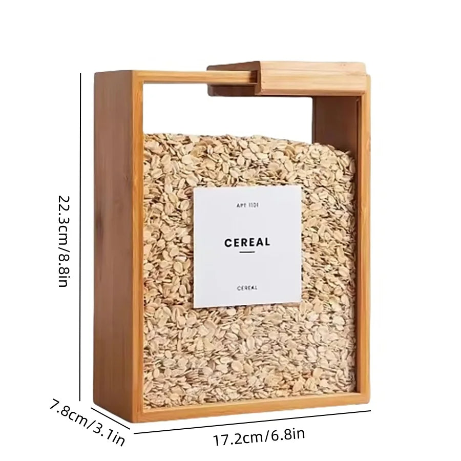 Eco-Friendly Dry Goods Dispenser and Storage Solution