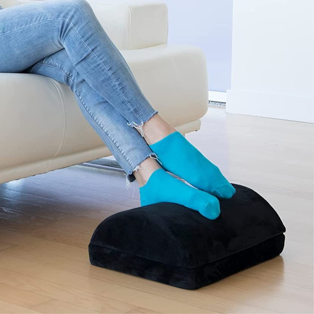 Ergonomic Under-Desk Foot Support for Ultimate Comfort