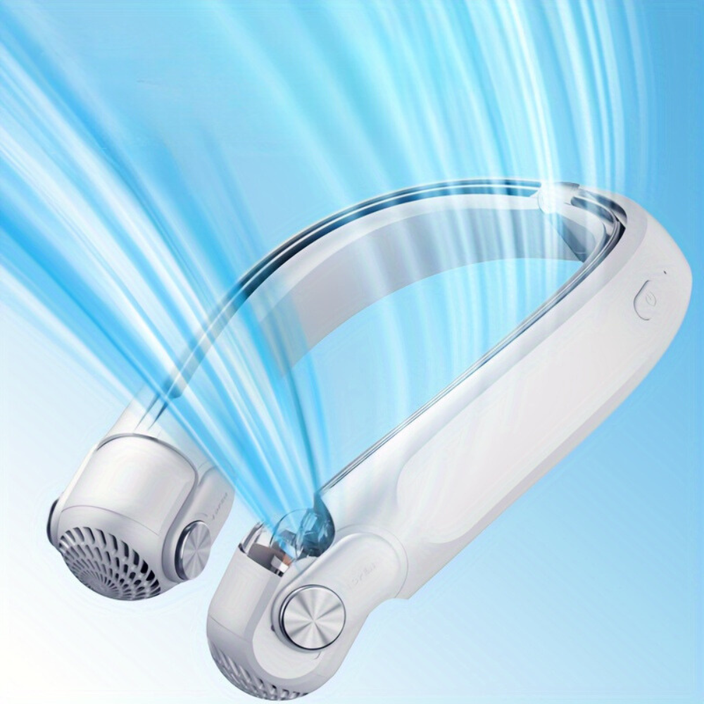 Portable Rechargeable Neck Fan for Summer Adventures