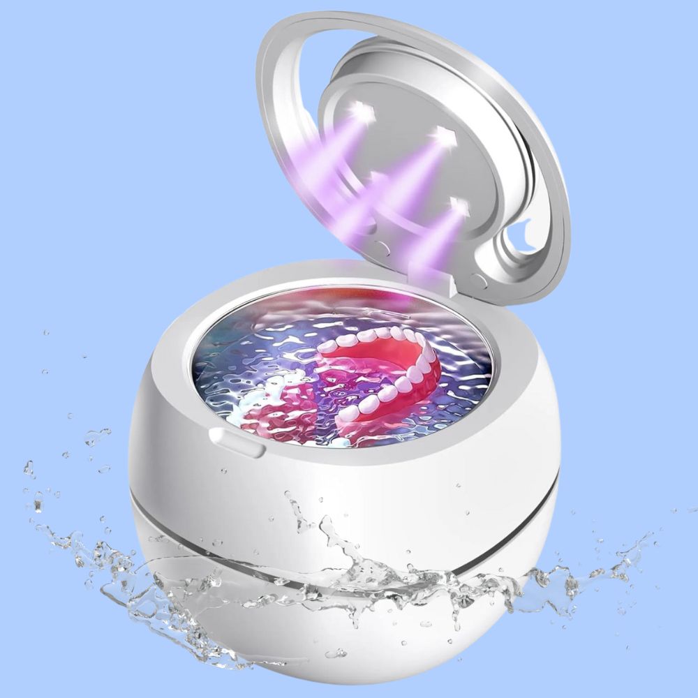Portable Ultrasonic Denture Care System