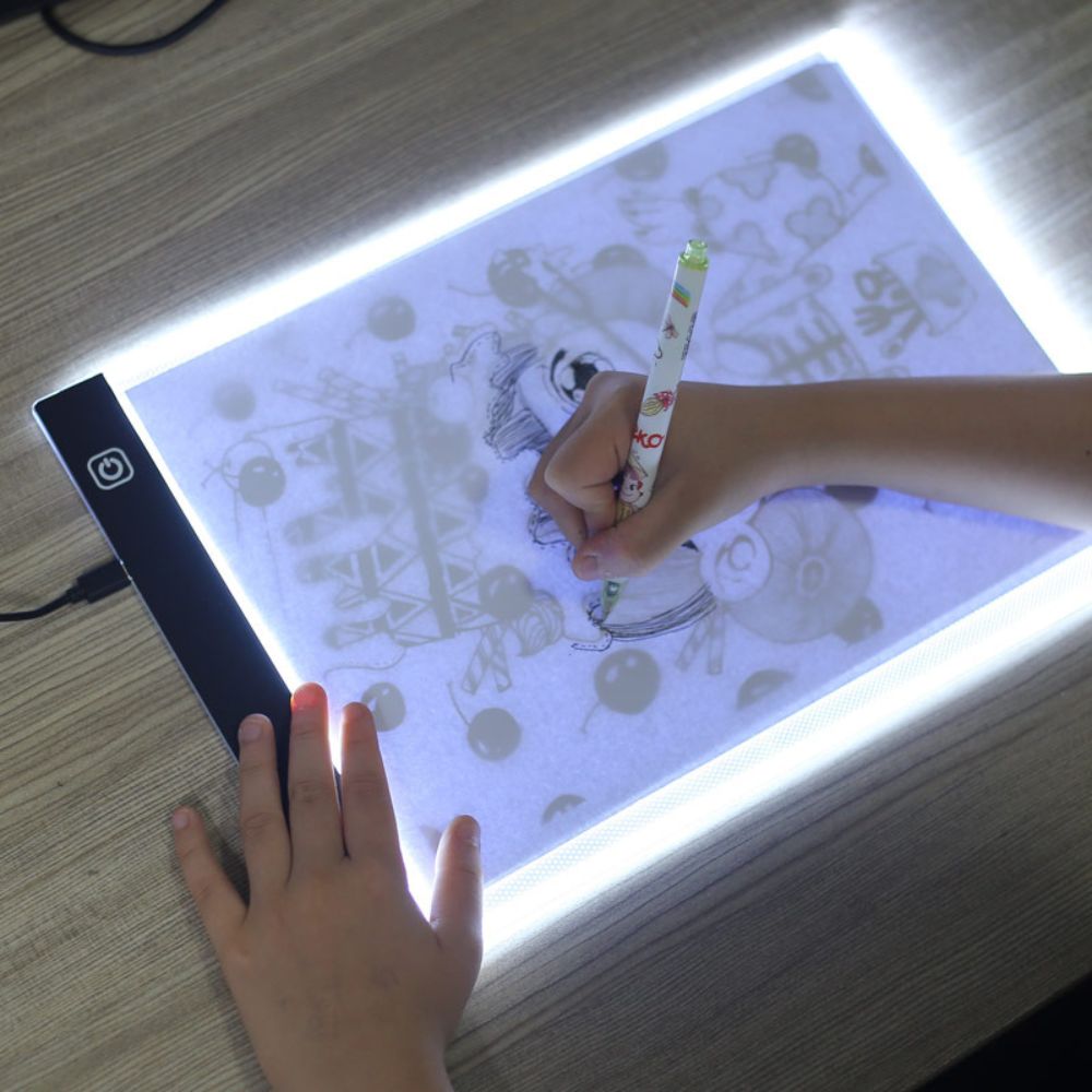 Slim LED Tracing Tablet for Effortless Sketching & Design