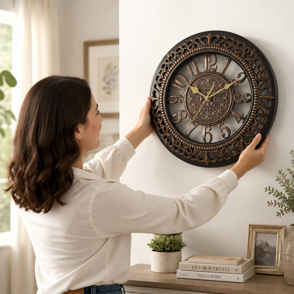 Timeless Classic Wall Clock (12-Inch)