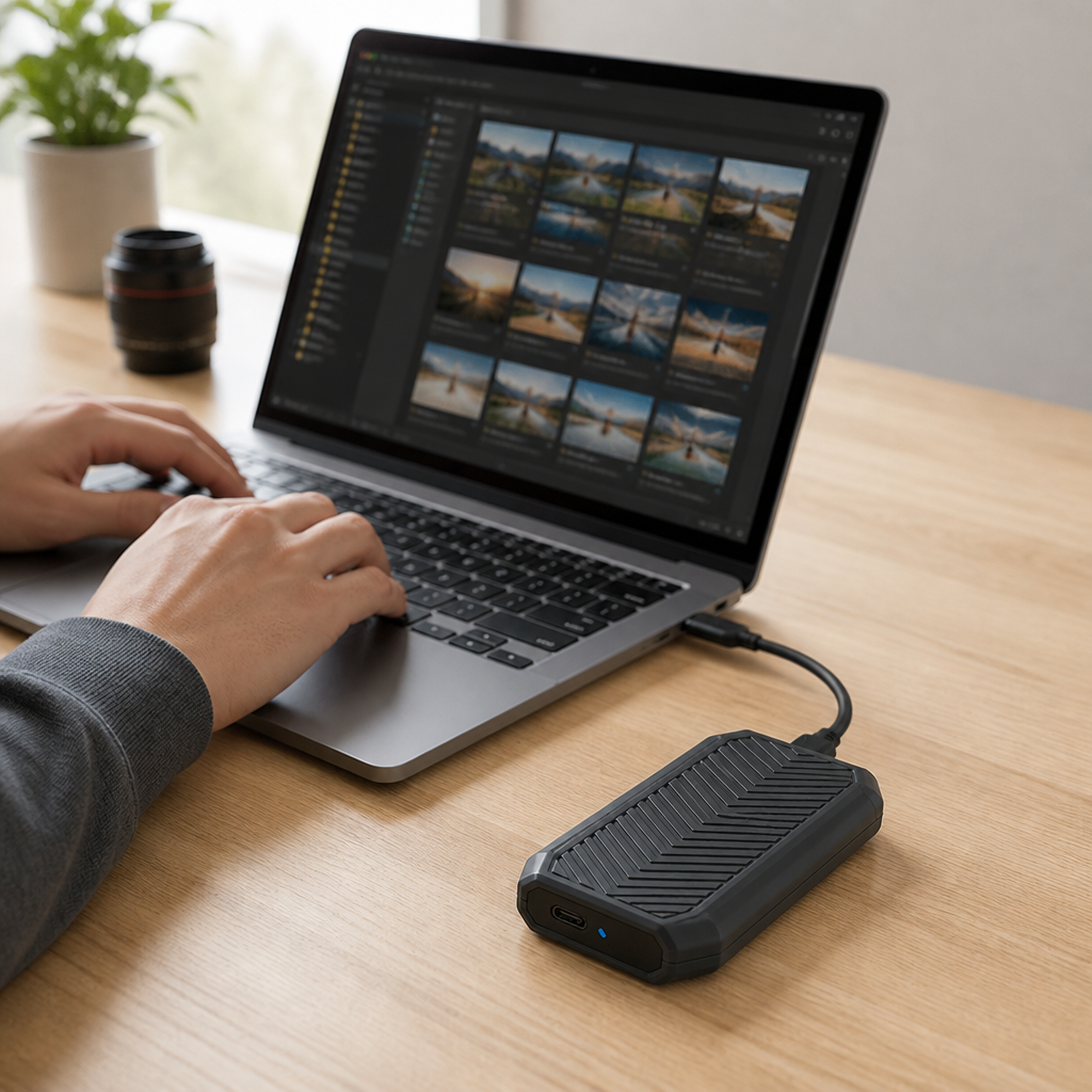 Aluminum Alloy USB-C Portable SSD