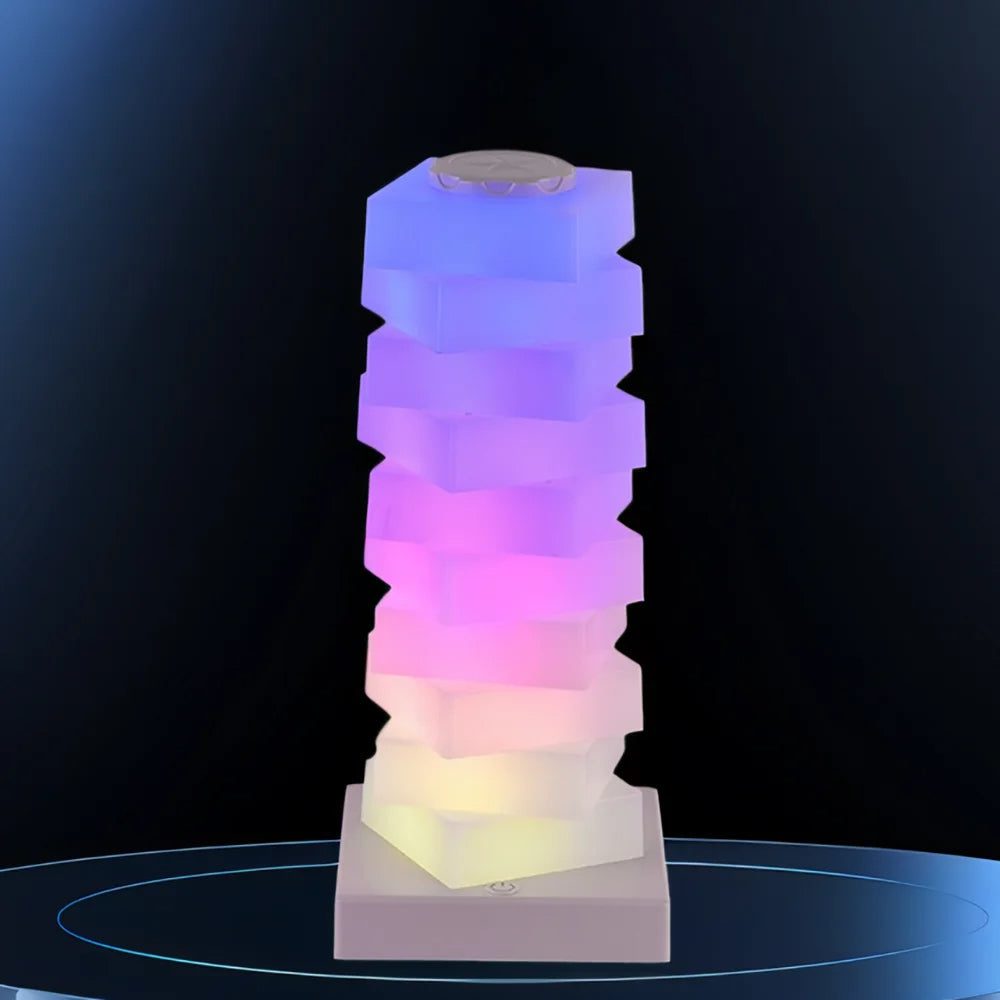 Colorful Touch-Control LED Night Light for Every Mood