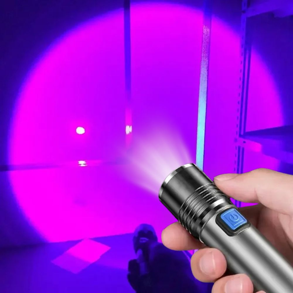 Compact UV Light Detector for Hidden Stains and Messes