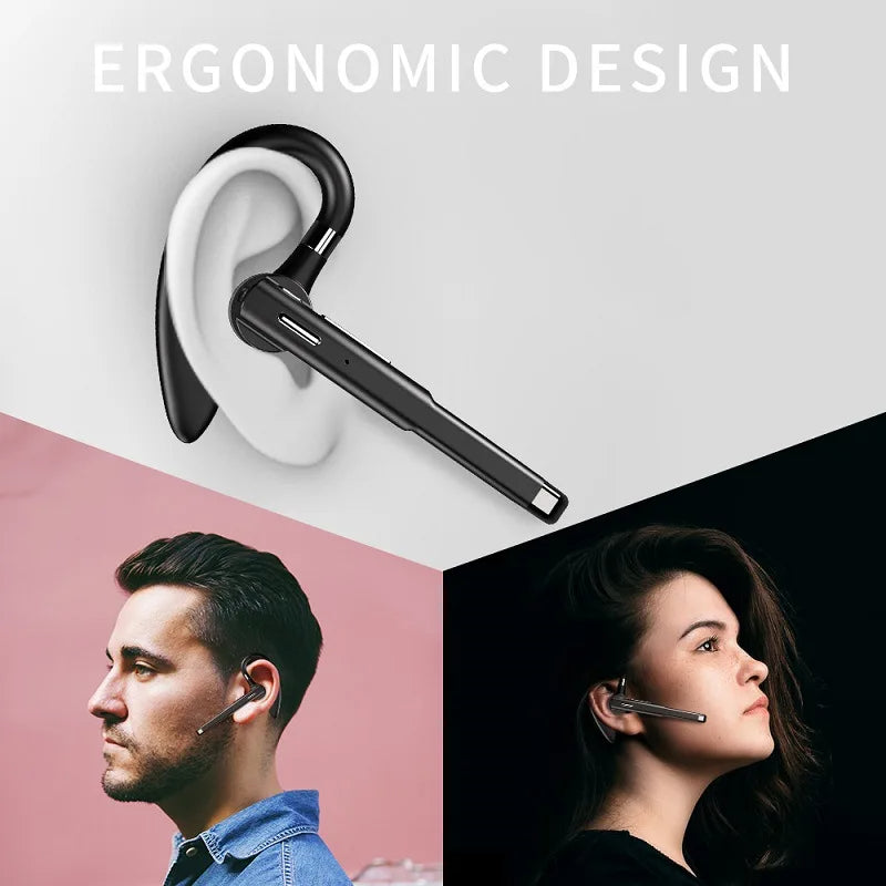 Ultimate Comfort Dual-Mic Bluetooth 5.1 Headset with Noise Cancellation