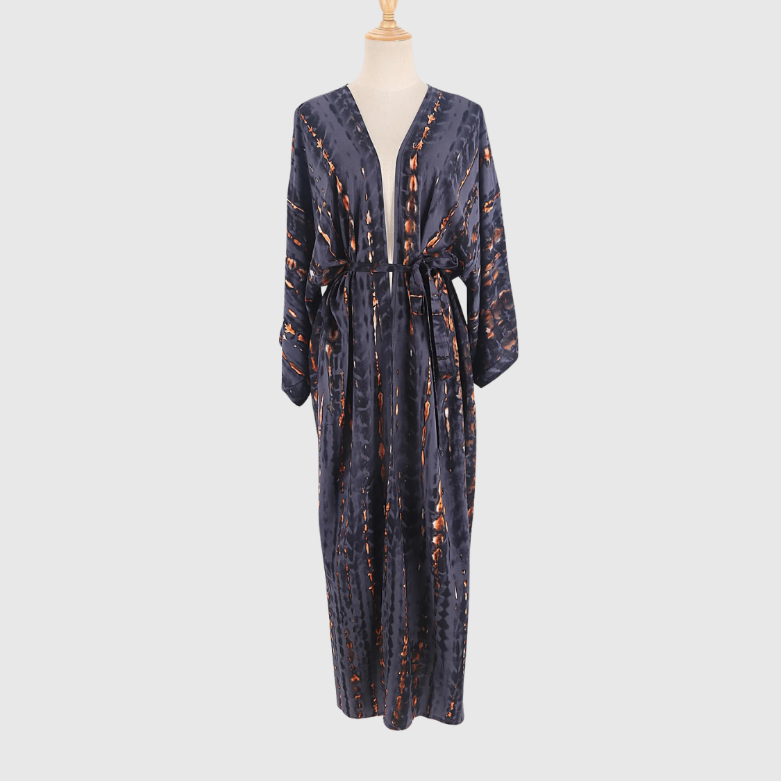 Sunkissed Bliss – Vibrant Beach Kimono Cover-Up