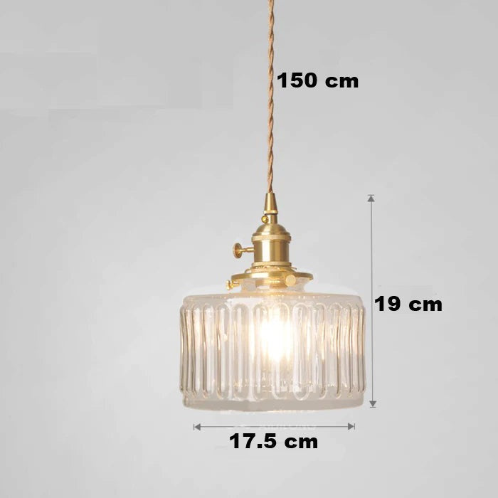 Celestial Vintage Crystal Hanging Light Fixture