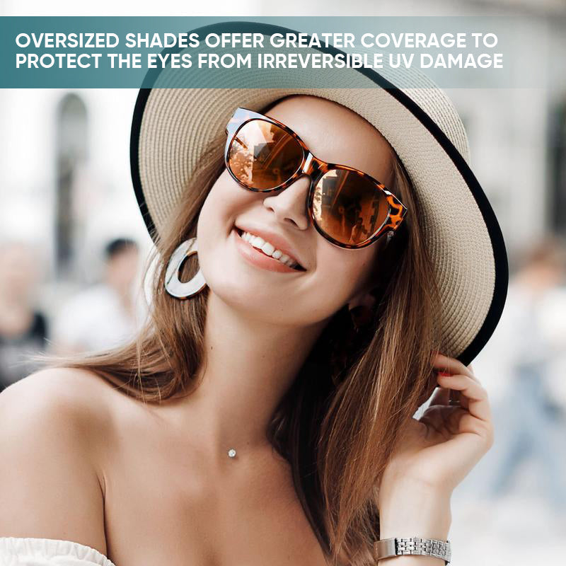 Over-Glasses Sunglasses โ Polarized UV400 Wraparound Comfort
