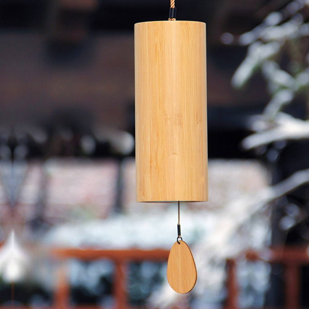 Harmony Breeze Chimes, Crafted from Pure Bamboo, Seasonal Melodies