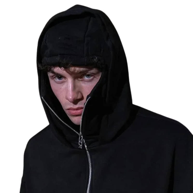 All-Weather Full Zip Balaclava Sweatshirt