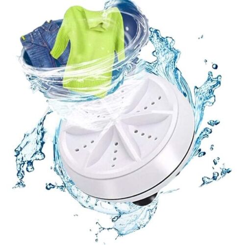 Compact Ultrasonic Laundry Cleaner for Quick Washes