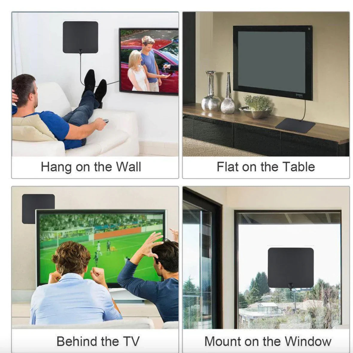High-Performance Indoor HDTV Receiver with Signal Enhancer