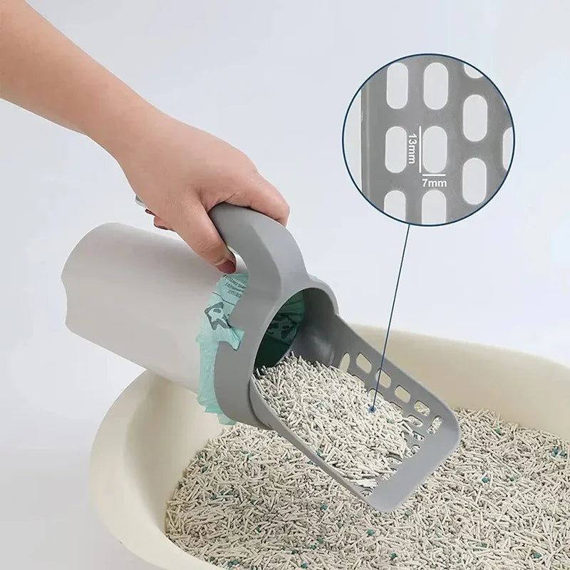 Ultimate Cat Litter Cleaning Tool with Waste Storage