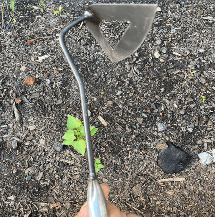 Durable Steel Garden Hoe for Effortless Weeding