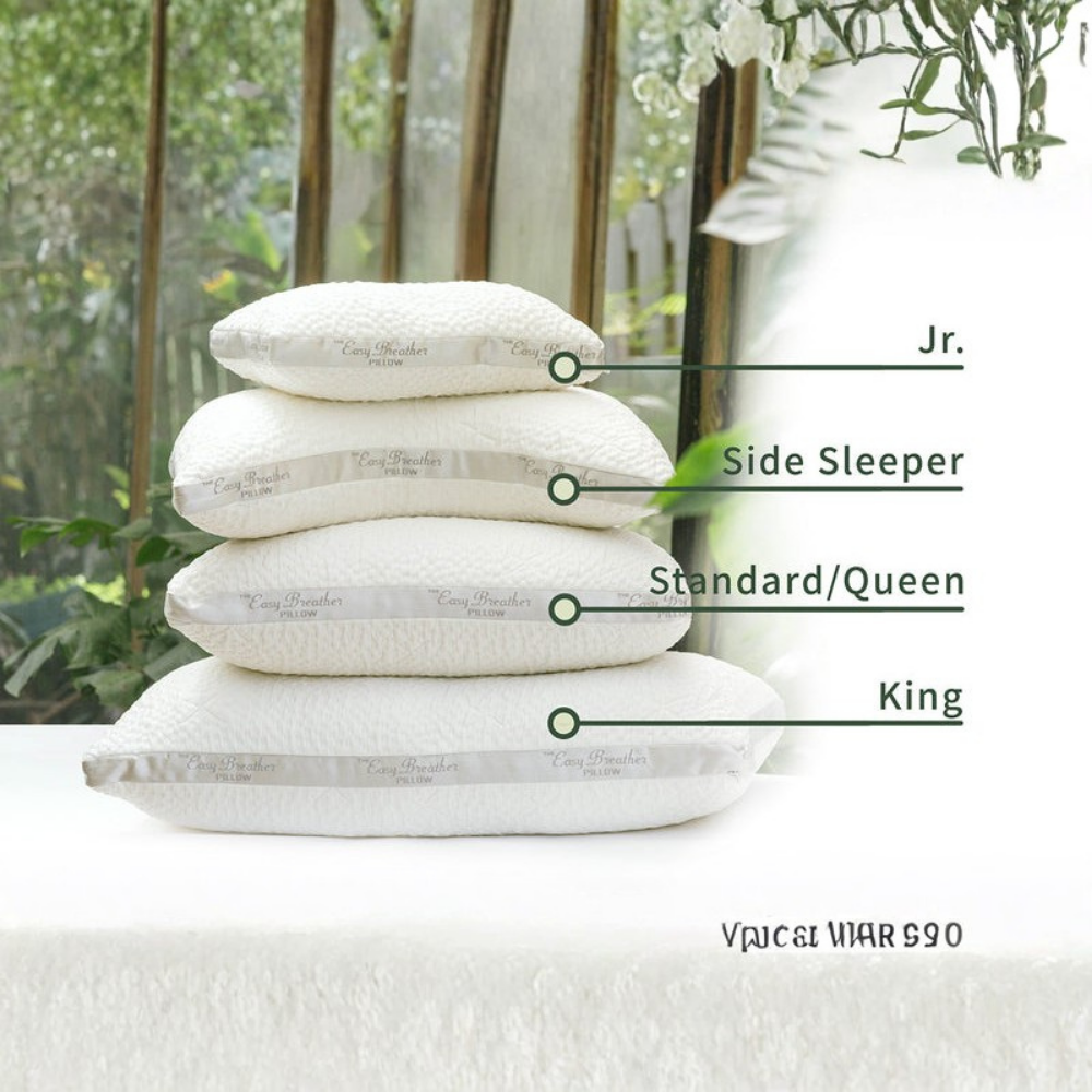 CloudNest – Soft Foam Pillow for a Restful Night's Sleep