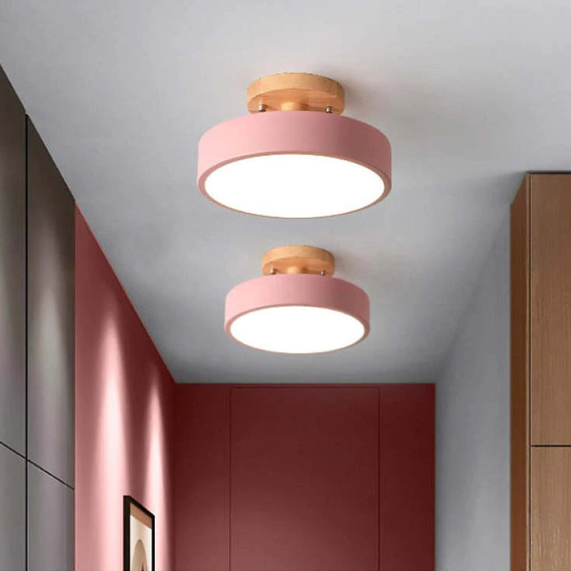 Contemporary Ceiling Light Fixture with LED Technology