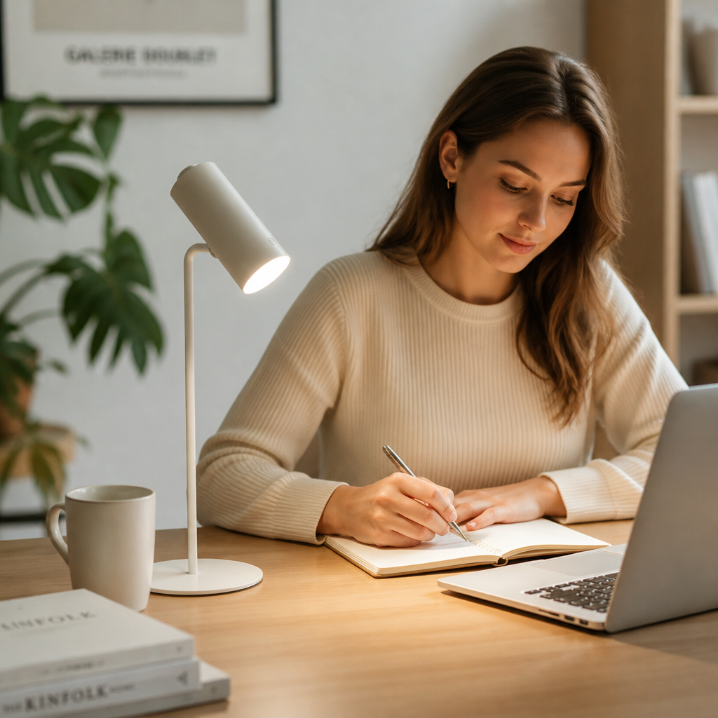 Rechargeable Cordless Touch-Dim LED Table Lamp