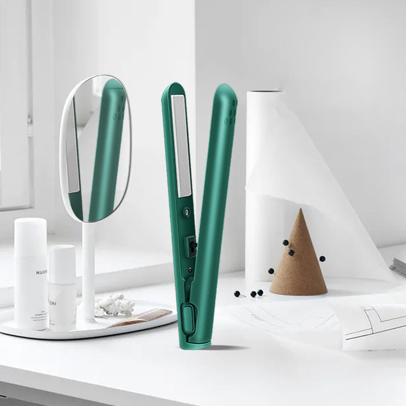 Compact 2-in-1 Hair Styling Tool – StyleMate Ceramic Iron