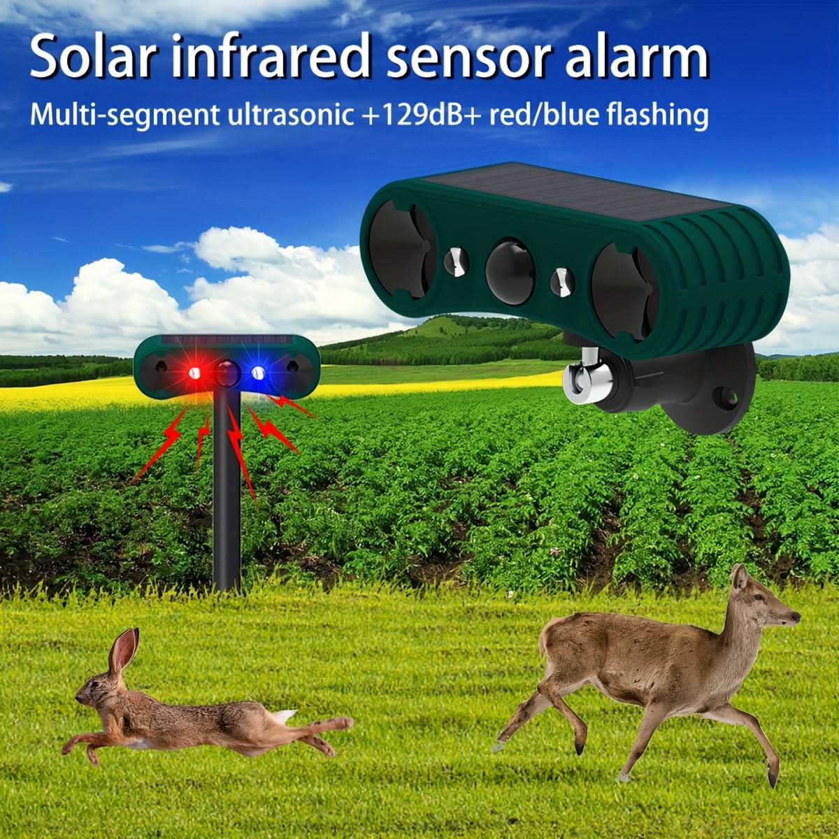 GardenGuard Pro – Smart Motion-Activated Pest Deterrent