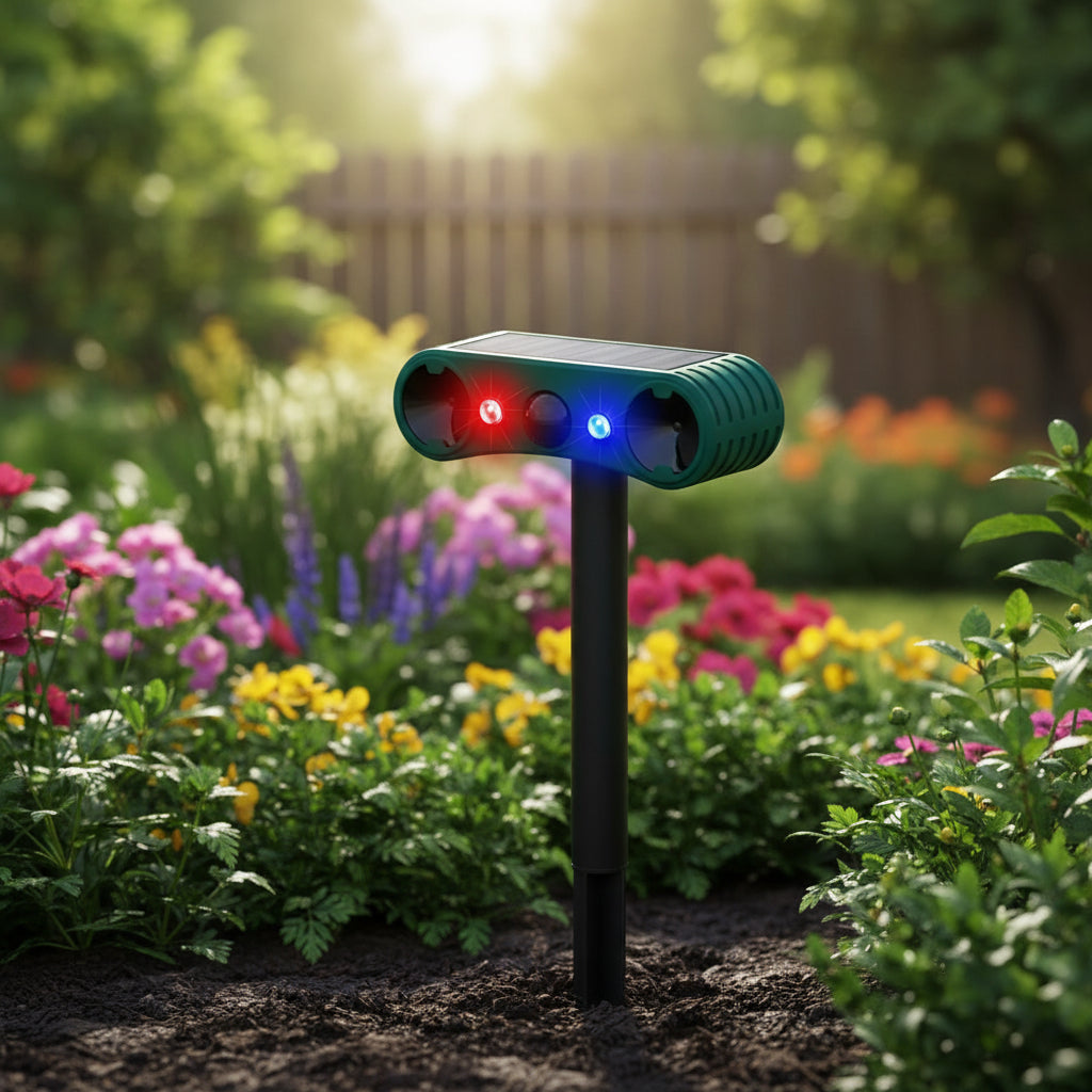 GardenGuard Pro – Smart Motion-Activated Pest Deterrent